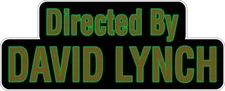 Directed By David Lynch - Twin Peaks - Full Color Decal/Sticker