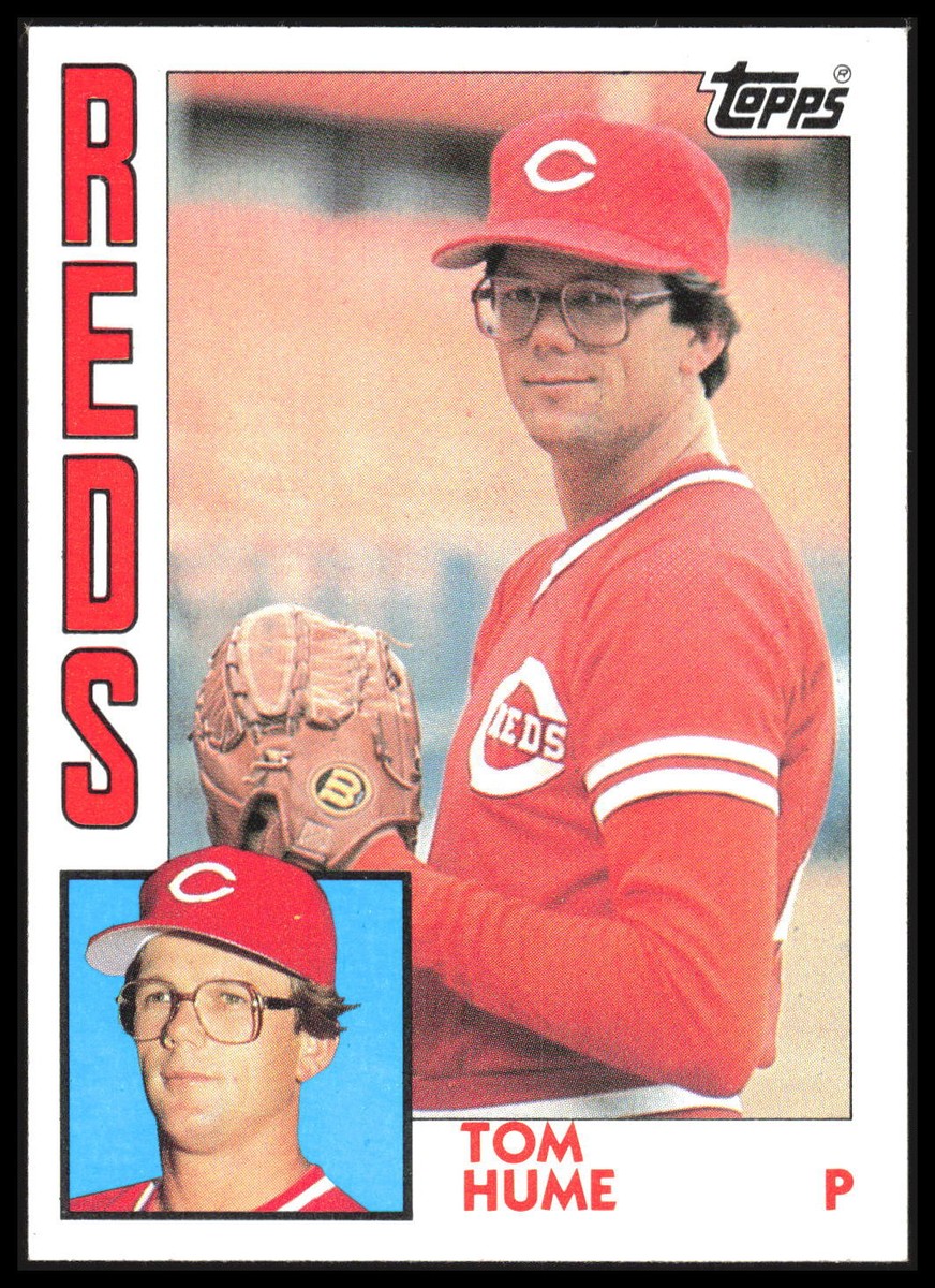 1984 Topps Tom Hume #607 Cincinnati Reds XX | eBay