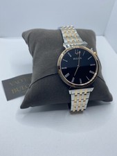 Image of Bulova Regatta Men's Black Watch - 98A234