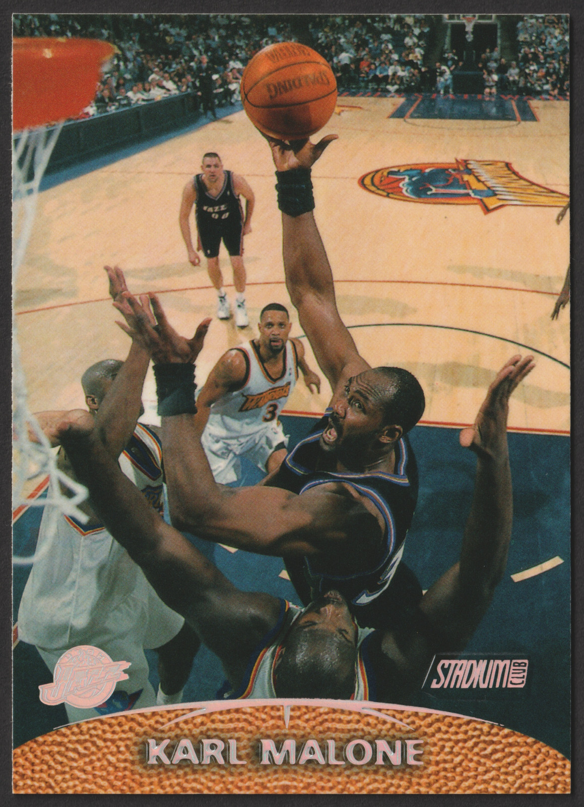 1999-00 Stadium Club #5 Karl Malone Jazz HOF