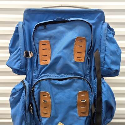 Vtg 70s KELTY X-Large External Frame Backpack Blue Hiking Mountain