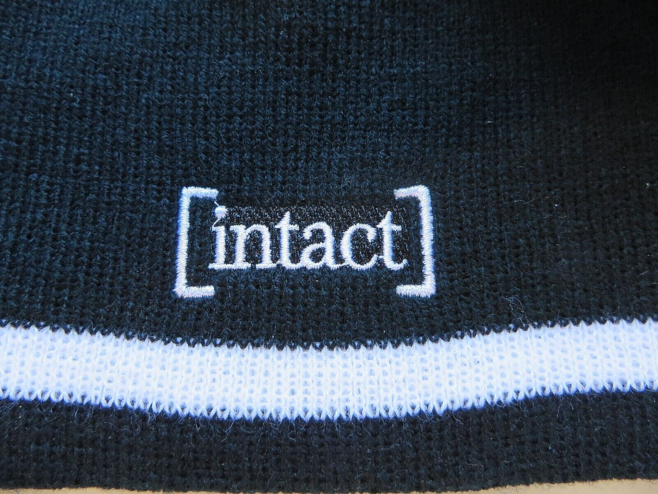 Intact Insurance Beanie Cap Hat adjustable beanie black new w tags