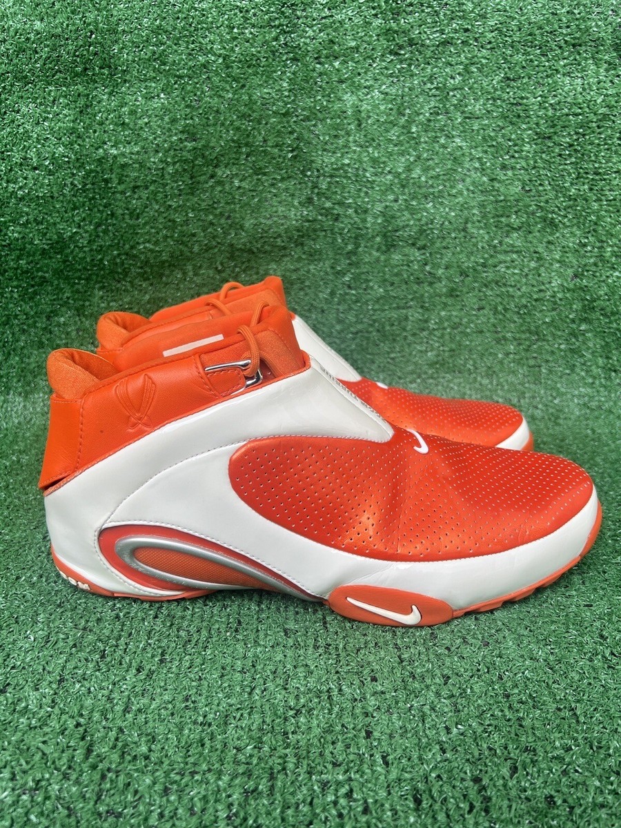 Vintage 2002 Nike Zoom Flight Turbine Safety 304070-881 Size  display picture 1