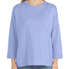 FRESH PRODUCE XSmall Small Peri BLUE Waterfront Callie PULLOVER Top $55 NWT XS S