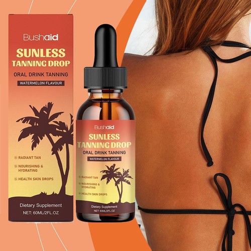 1x Sunless Tanning Drops To Drink,Drinkable Sunless TanningDrops Oral Drink-Best - Picture 3 of 13