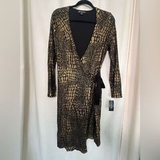 INC international concepts sweater dress NWT wrap style size small