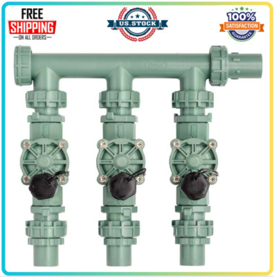 Orbit 57253 3-Valve Heavy Duty Preassembled Manifold