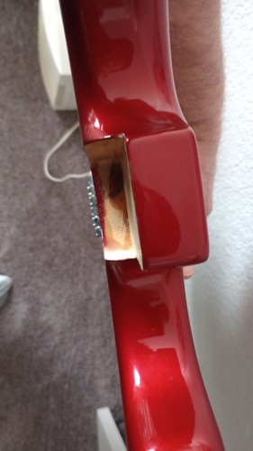 Fender Squier Vintage Modified Stratocaster Surf + Hardware Bridge Jack plate - Picture 12 of 12