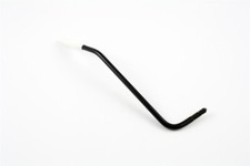 NEW - Tremolo Arm With White Tip, Fits USA Tremolo - BLACK