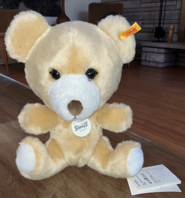 Steiff EAN 013041 Ben Big Head Teddy Bear Blonde NEW NWT Plush