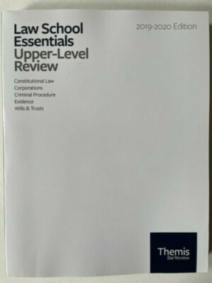 Themis Bar Review Law School Essentials Upper-Level Review 2019