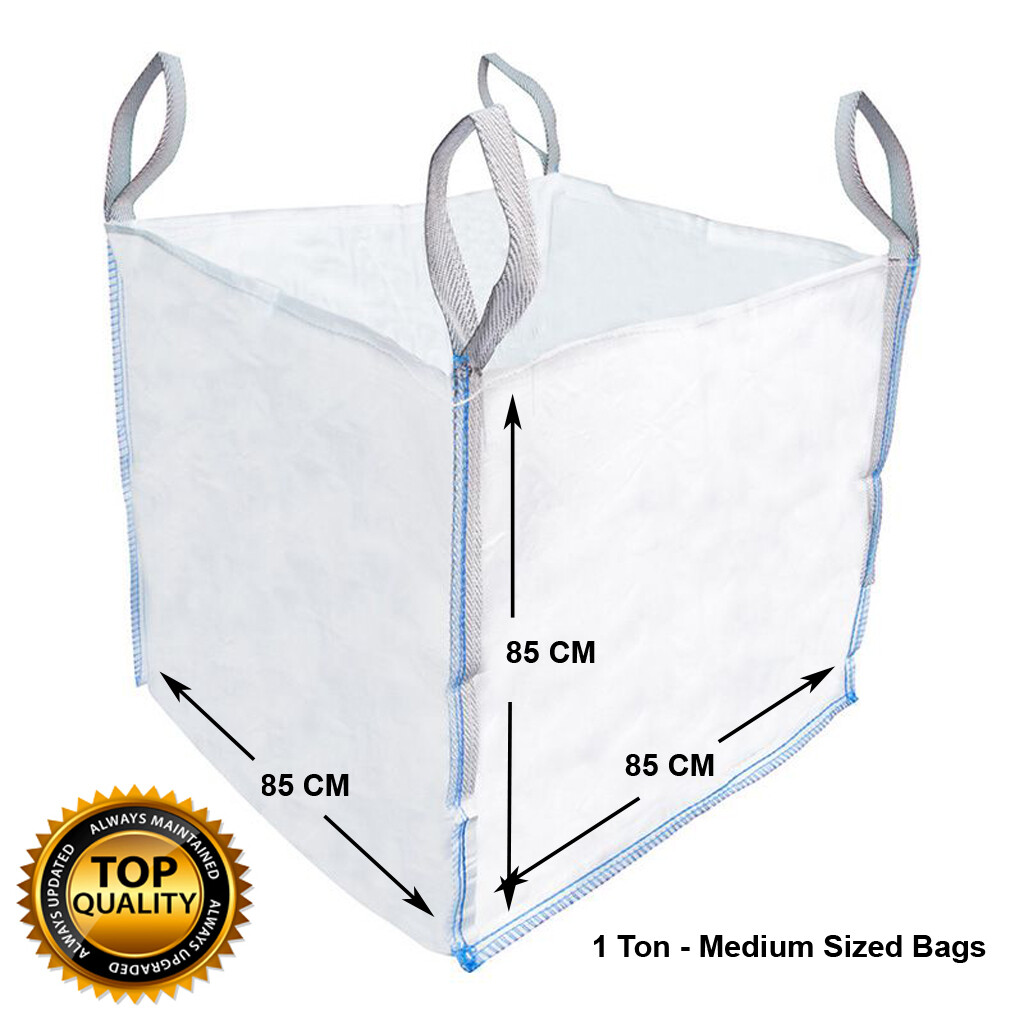 10 Pezzi BIG BAG 115 X 107 X 72 Cm - 1250 Kg Borse Per Carico - Foto 6