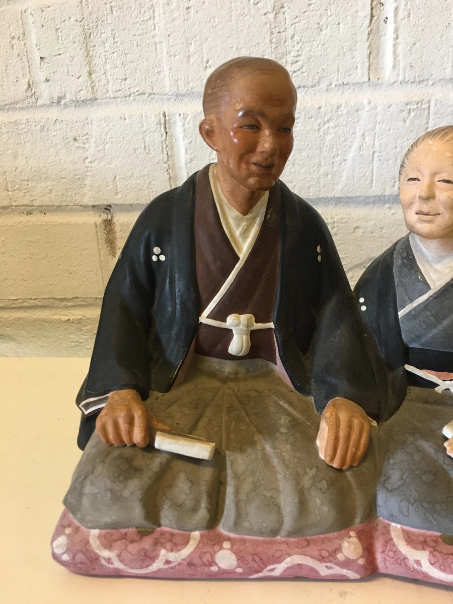 Hakata Urasaki Dolls Vintage Japanese Clay Figurine MudMan, 48 OFF