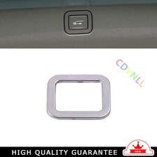 Cubierta de interruptor de puerta trasera para Chevrolet Blazer 19-21 plata titanio