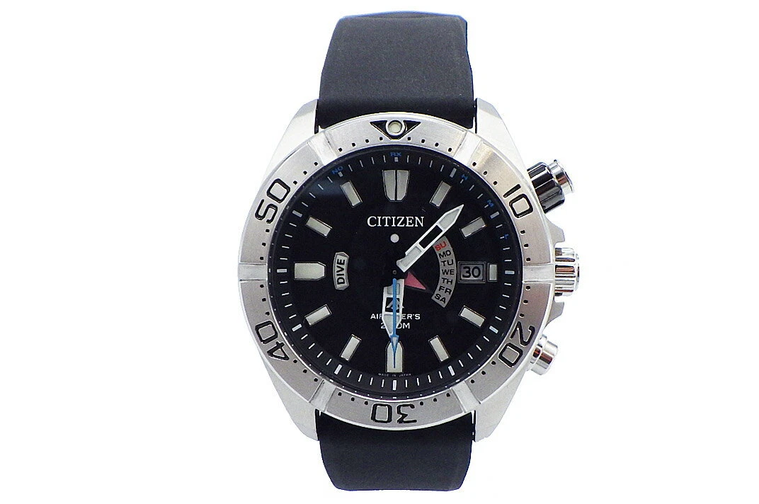 Citizen Promaster Air Diver Eco Drive Solar H112-T016651 Outside Book Instructio