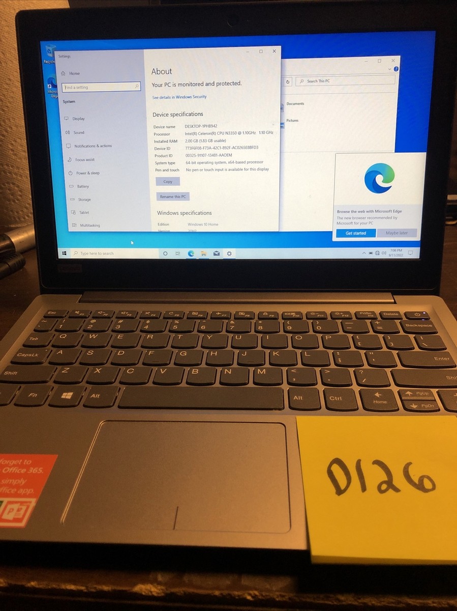 Lenovo 81A4 - 4GB RAM、256GB SSD Lenovo IdeaPad 120S-11IAP Winbook Type 81A4 - 32GB EMMC | eBay