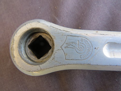 1ª GENERACIÓN o PRIMEROS CAMPAGNOLO 170 BRAZOS DE BIELA NUOVO RECORD ROAD VINTAGE - Imagen 3 de 6