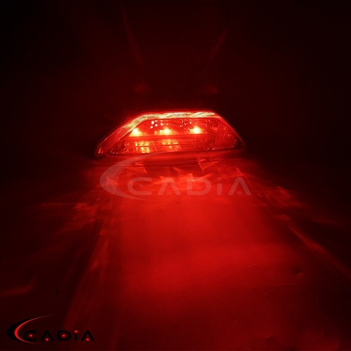 Plastic Brake Tail Light For Honda TRX 250 300 400 EX / X Sportrax 2006-2021 Red - Picture 8 of 11