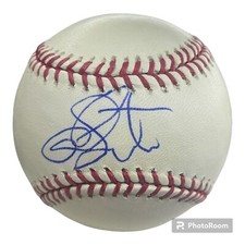ERVIN SANTANA Original Signed Autograph OML Rawlings Baseball COA Cert WHITE SOX