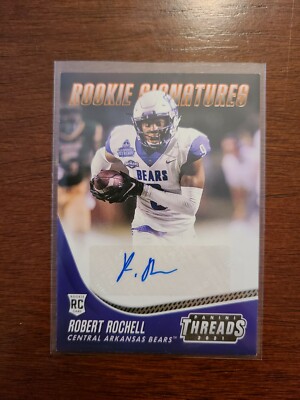 2021 Chronicles ROBERT ROCHELL TS-RRO Threads ORANGE Rookie Signatures AUTO Rams