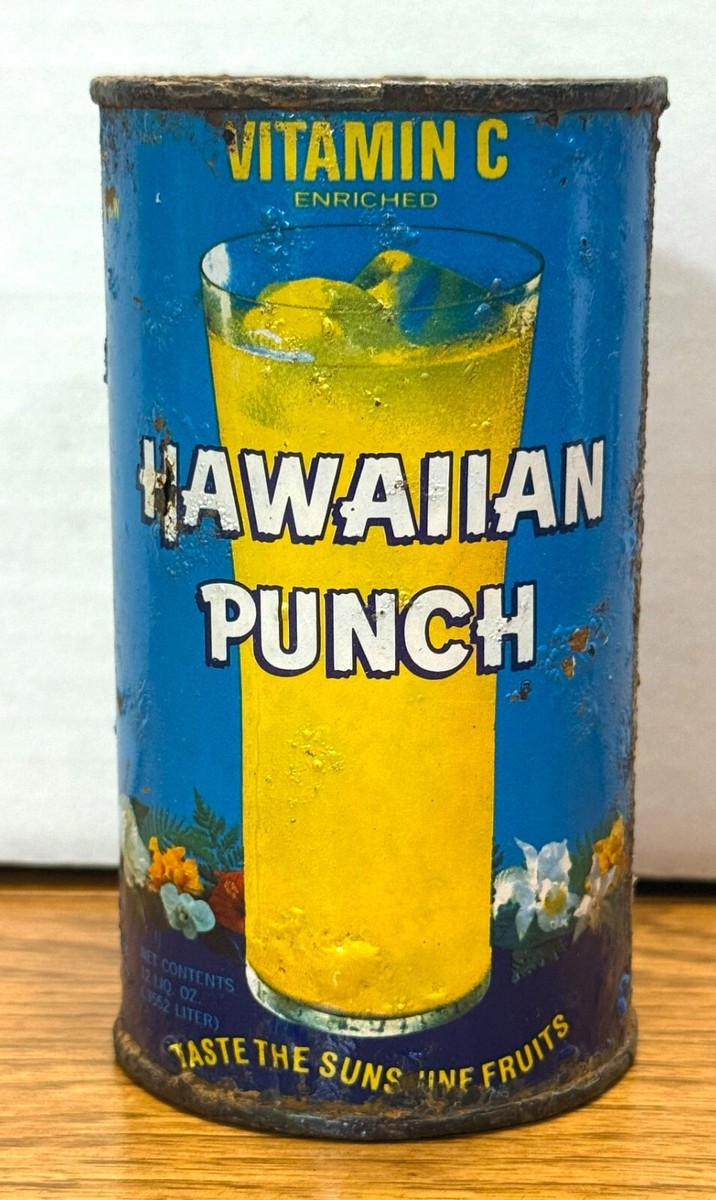 Possibly Unique* 12 oz. Hawaiian Punch Sunshine Yellow Flat Top