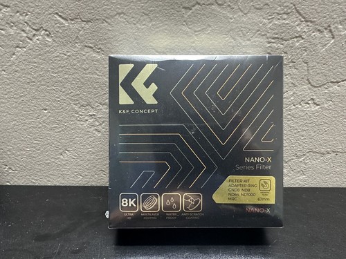 K&F Concept 67mm Magnetic ND Lens Filters Kit (5 Pack) GND8+ND8+ND64+ND1000+Base - Picture 3 of 12