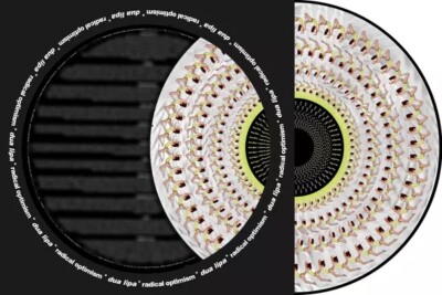 DUA LIPA RADICAL OPTIMISM VINYL ZOETROPE BLOOD RECORDS