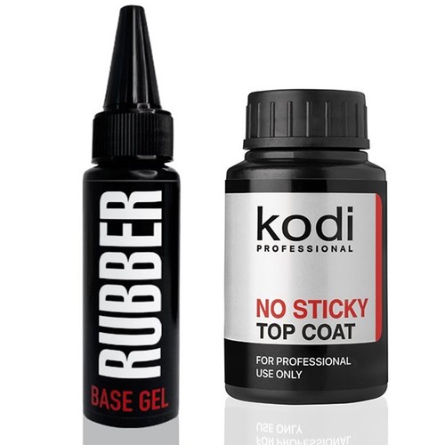 Kodi - Gel LED/UV Base de goma / Parte superior / Primer / Refrescador de uñas/ Puntas apagadas/ Ultraenlace - Imagen 100 de 170