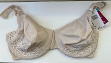 Olga 38DD Butterscotch Luxury Lift Bra w Matching Lace Underwired 35063