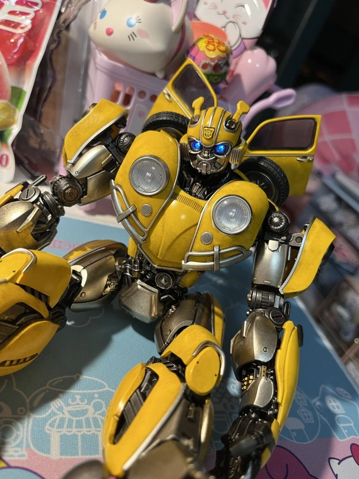 New Transformable Toys 3A Threezero 8″ DLX Bumblebee Alloy Die Cast Collectible - Image 2 of 4