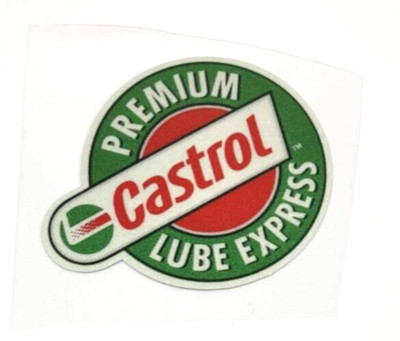 Castrol Oil USA Racing Aufkleber  5 x 4 cm Sticker Decal