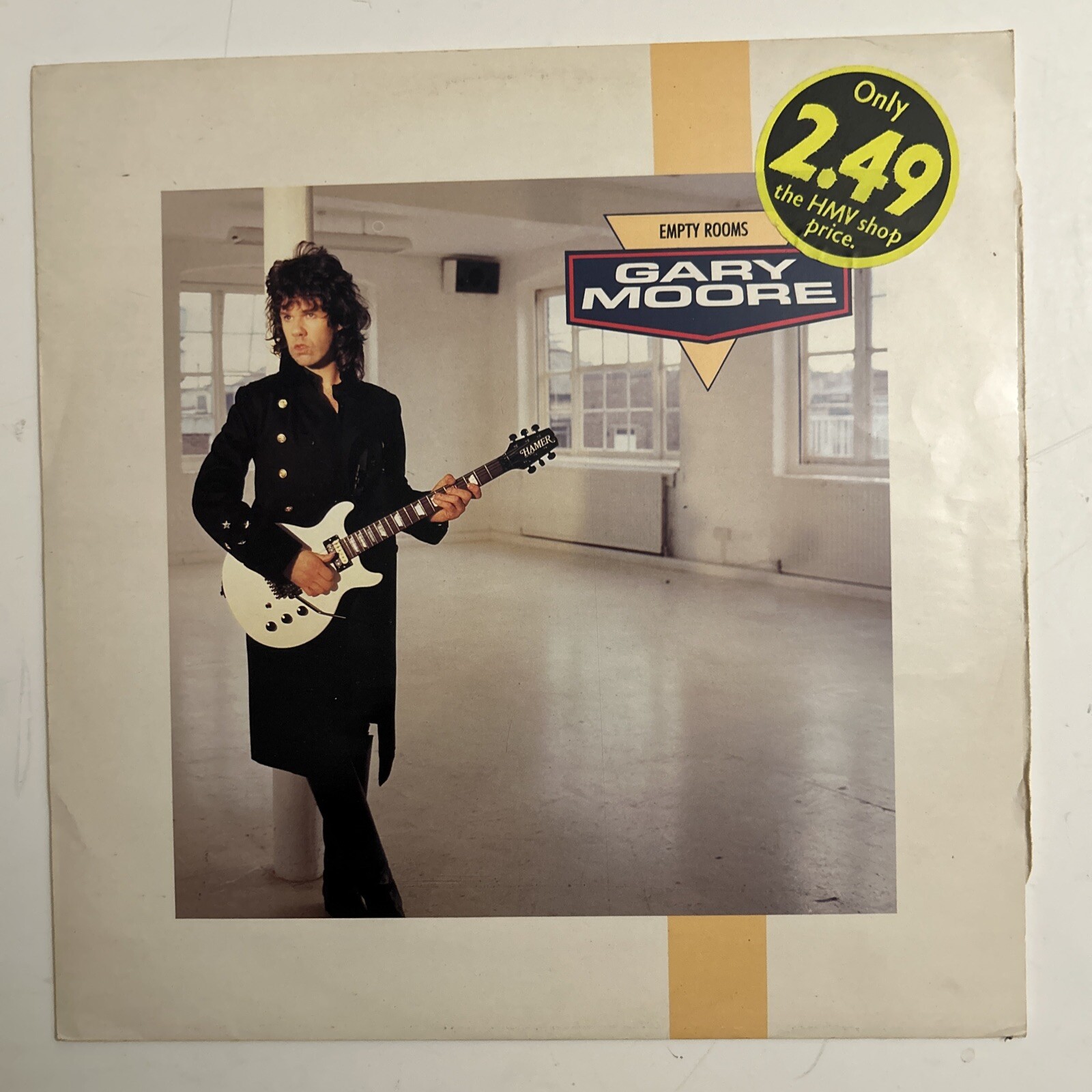 Gary Moore Empty Rooms 12"" Single Vinyl Record 1985 TEN 58-12 10 Records VG+/VG+