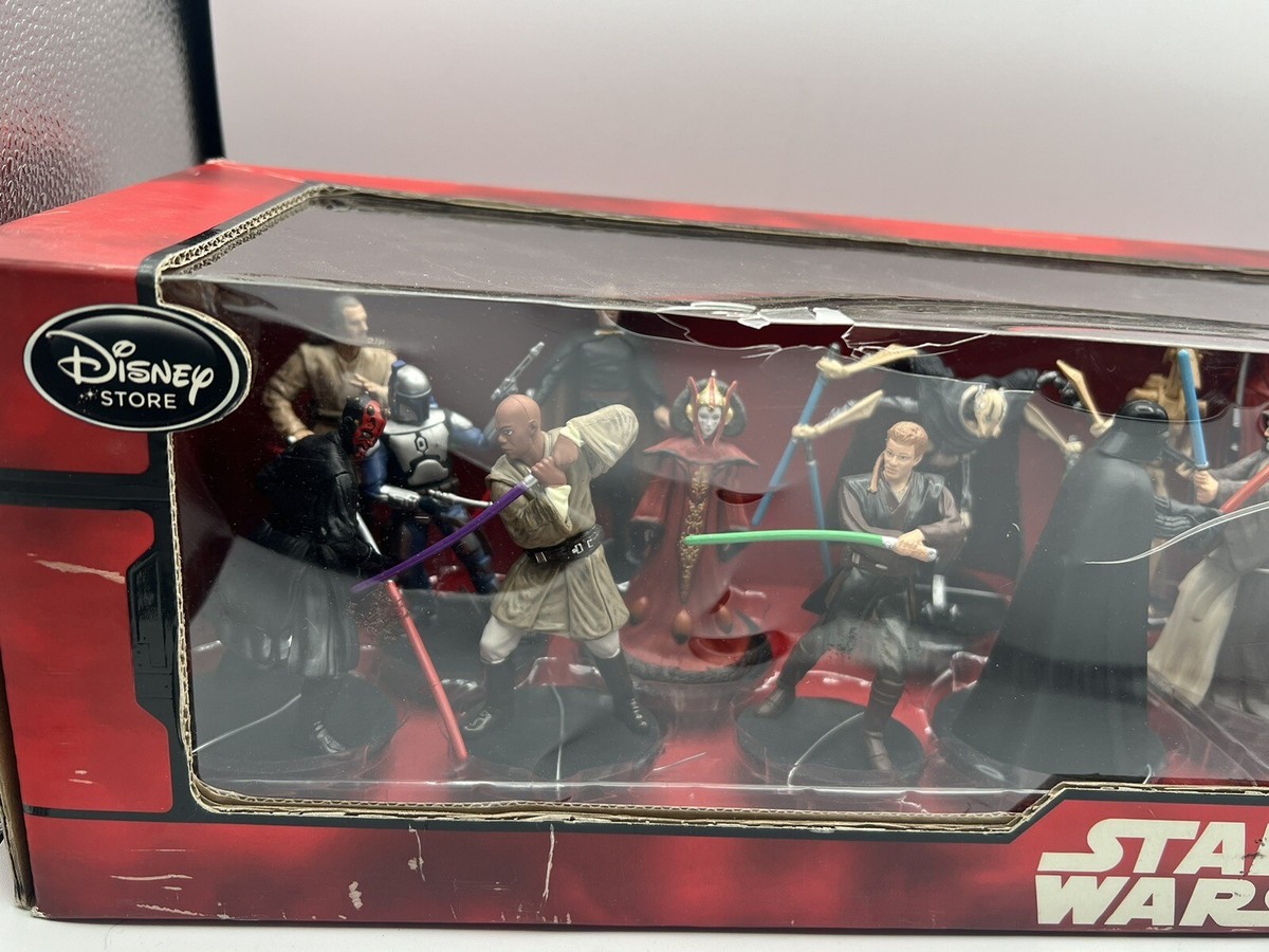 Star Wars Mega Figurine Set, Disney Store Total Of 20