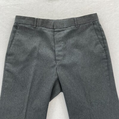 90's USA製 Levi's Action Slacks W36 L30 Vintage 70s Levi's Action Slacks Sta Prest Mens 36x26 Gray Flat