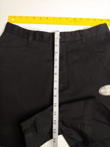 Lee Shorts Women's Sz 10 Cuff Hem Black Lambic Natural Fit Stretch NWT - Picture 11 of 14