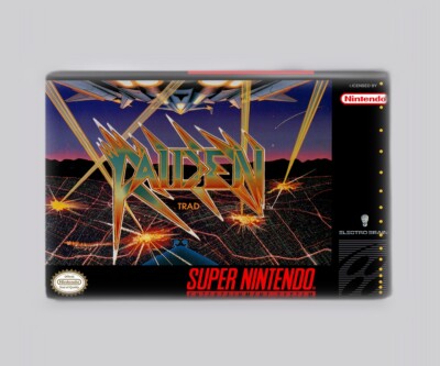 RAIDEN TRAD /  SNES - 2''x3'' FRIDGE MAGNET (super nintendo retro