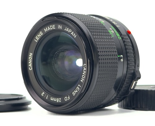 Canon New FD 28mm f/2 MF Wide Angle Prime Lens READ