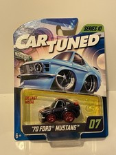 Car Tuned 70 Ford Mustang Series 10 Super Rare Chase Red Wheelsbottom Car Tuned 70 Ford Mustang Series 10 Super Rare Chase Red Wheelsbottom