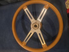 1970 1971 1972 442 W30 W31 F85 Cutlass 4 Spoke Steering Wheel Complete Mint