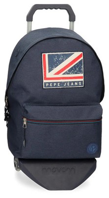 Backpack Pepe Jeans 64624T1 Casual Man Textile Blue