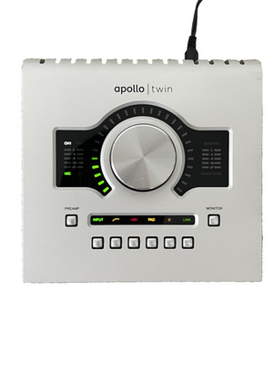 Universal Audio Apollo Twin SOLO UAD 2 Audio Interface with AC Adapter Tested