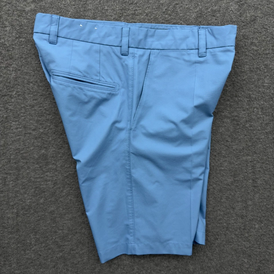 Шорты мужские J Lindeberg 30 синие функциональные для гольфа эластичные 10 дюймов легкие * - Изображение 4 из 4