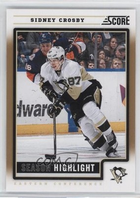 2012-13 Score Gold Rush Sidney Crosby #35 1o3