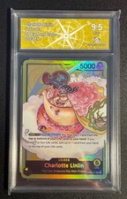 Carte One Piece Charlotte Linlin Collect Aura 9.5 ST07/001 L SR 