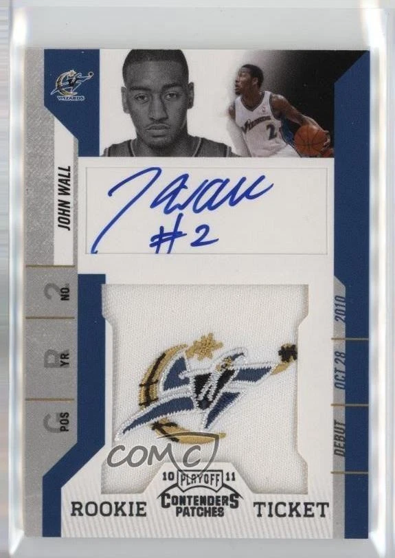 JOHN WALL Immaculate AUTO 49枚限定 John Wall Basketball Autographed Sports Trading Cards