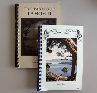 1980s vtg The Tastes of Tahoe: A Restaurant Guide & Cookbook by Sonnie Imes