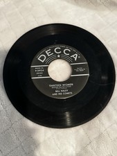 Bill Haley His Comets Thirteen Women Rock Around The Clock 45 rpm Vinyl Record G