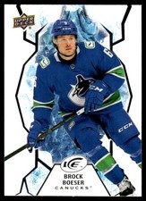 2021-22 Upper Deck Ice Brock Boeser Vancouver Canucks #12