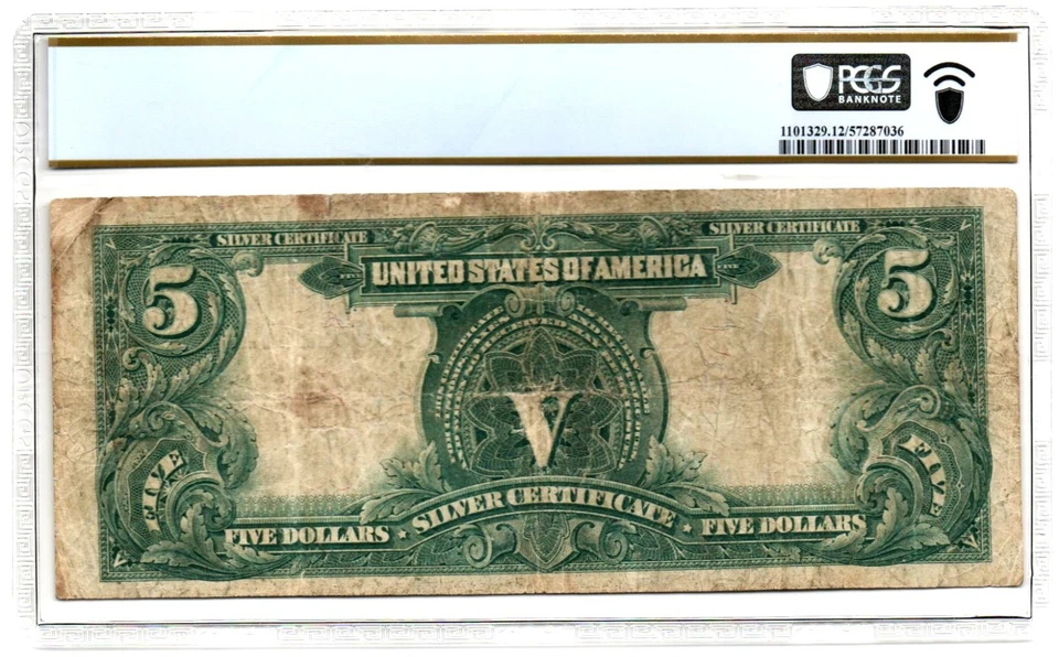 Fr. 281 1899 Silver Certificate Note Speelman / White PCGS Banknote Fine 12 - Image 2 of 2