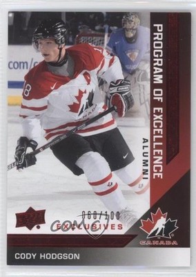 2013 Team Canada Program of Excellence Alumni Exclusives 60/100 Cody Hodgson 0c3